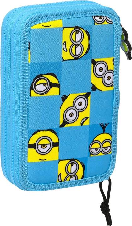 Actual product image Safta Double feather bag Minions Minionstatic Blue (28 pieces)