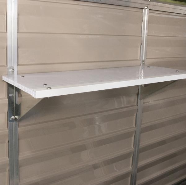 Actual product image Palram Canopia work shelf for Skylight frame house