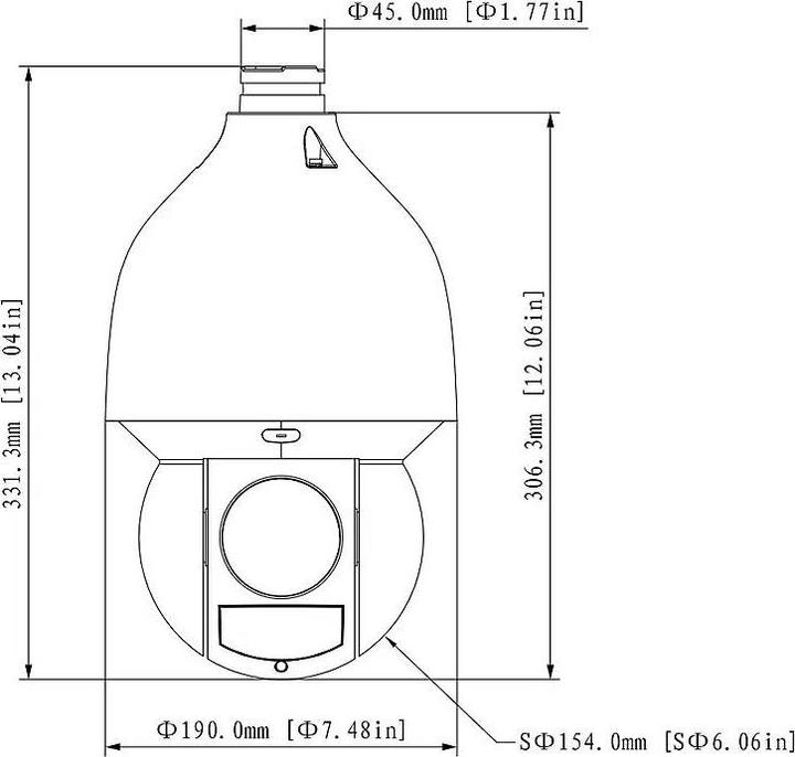 Nutritional values and ingredients Dahua Technology WizSense DH-SD5A232XA-HNR - IP Security Camera - Indoor & Outdoor - Ve (1920 x 1080 Pixels)