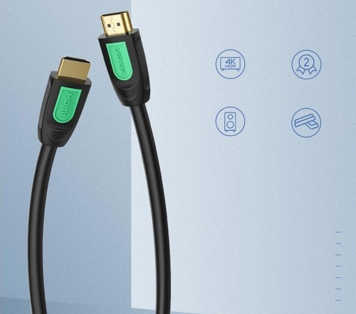 Actual product image Ugreen HDMI to HDMI4 19+1 pin 4K 60Hz 30AWG (2 m, HDMI)