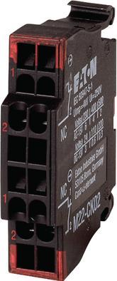 Produktbild Eaton 2 N.O. CONTACT BLOCK 22.5 MM