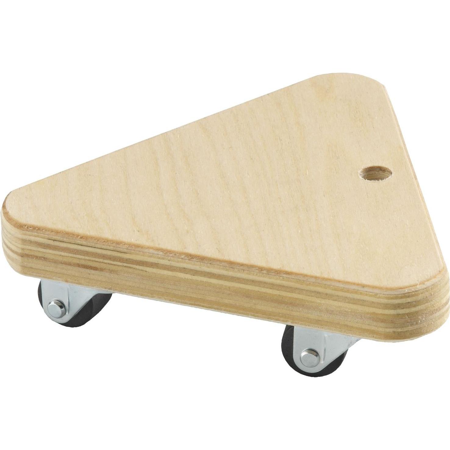 Dörner + Helmer, Transportwagen, Dreiecksroller mit Multiplexplatte 135 x 135 x 135 mm 100 kg (100 kg)