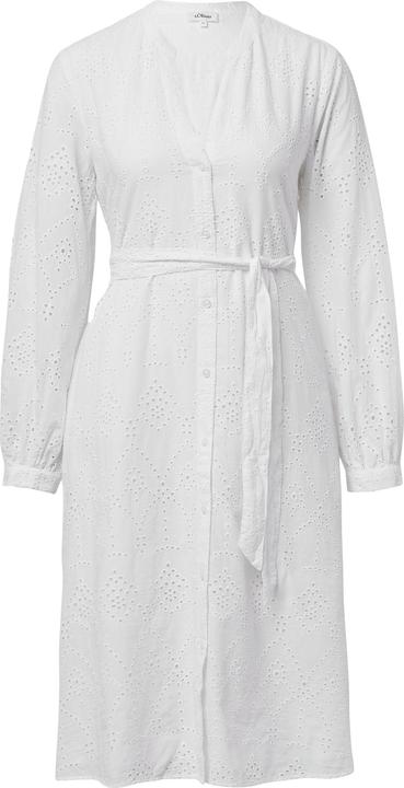 Immagine prodotto S.Oliver Kleid Kleid in A-Shape mit Lochstickerei und Eingrifftaschen (42)