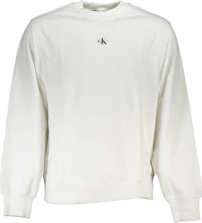 Produktbild Calvin Klein White Cotton Men's Sweatshirt (XL)