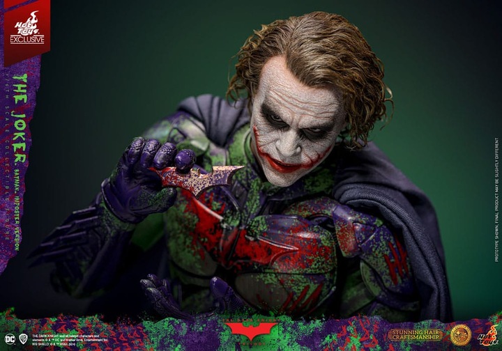 Produktbild Hot Toys The Dark Knight "The Joker - Batman Imposter Version" Exclusive Artisan Edition 1/6 Actionfigur