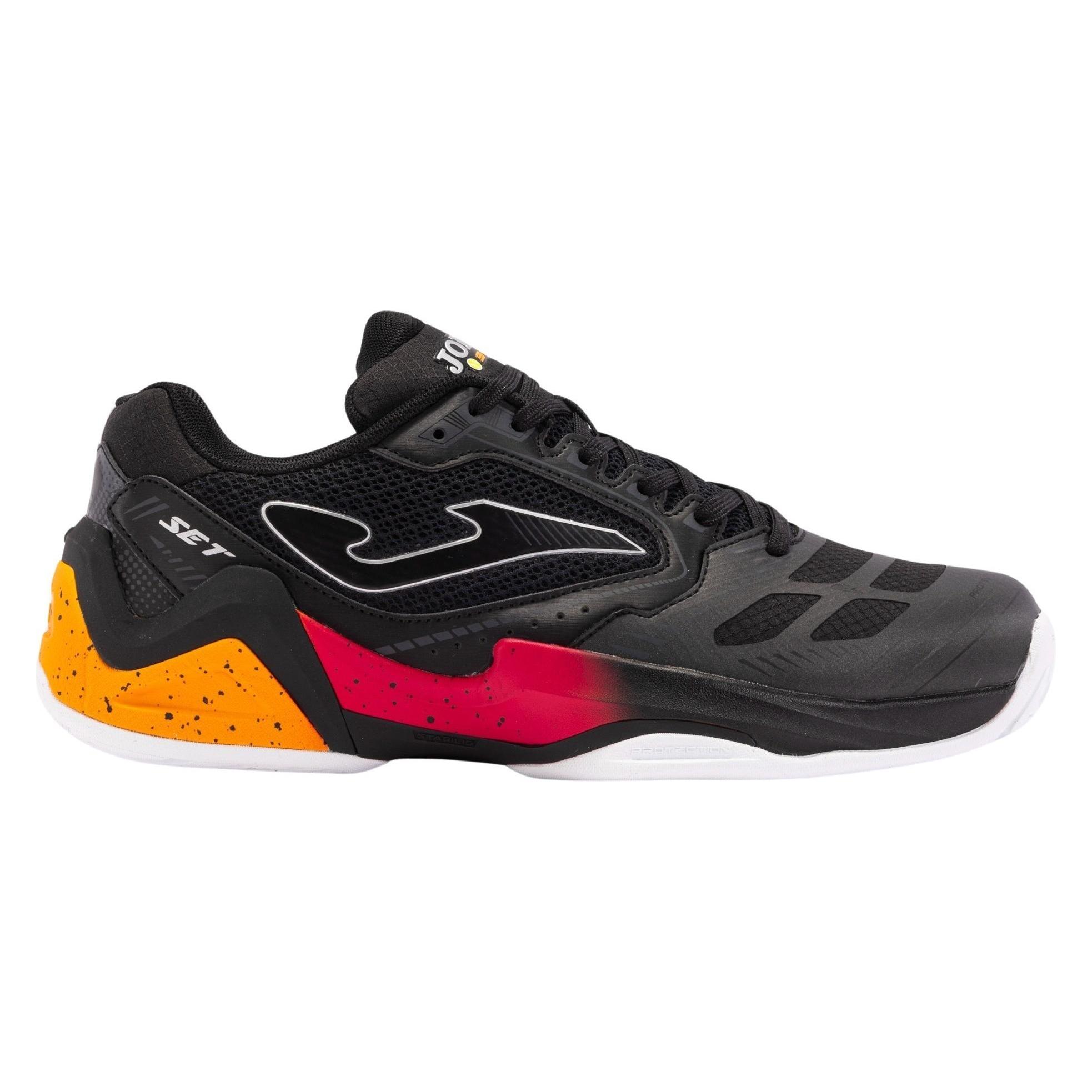 Joma, Herren, Tennisschuhe, Set (41), Schwarz