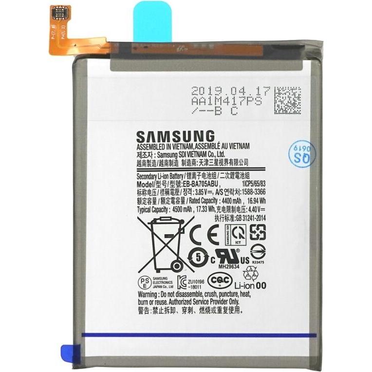Samsung Galaxy A70 SM-A705F Akku EB-BA705ABU, Smartphone Akku