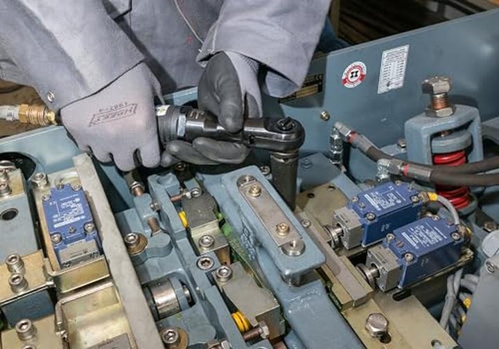 Image du produit HAZET Clé à rochets pneumatique 9022SR-1 ∙ Carré massif 12,5 mm (1/2 pouce) ∙ Système de frappe pui… (1/2")