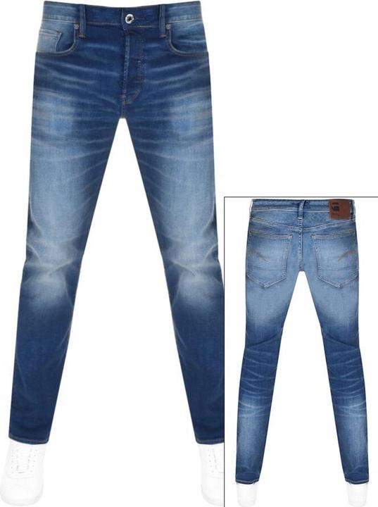 Actual product image G-Star 3301 Slim Jeans worker blue faded (W40/L32)