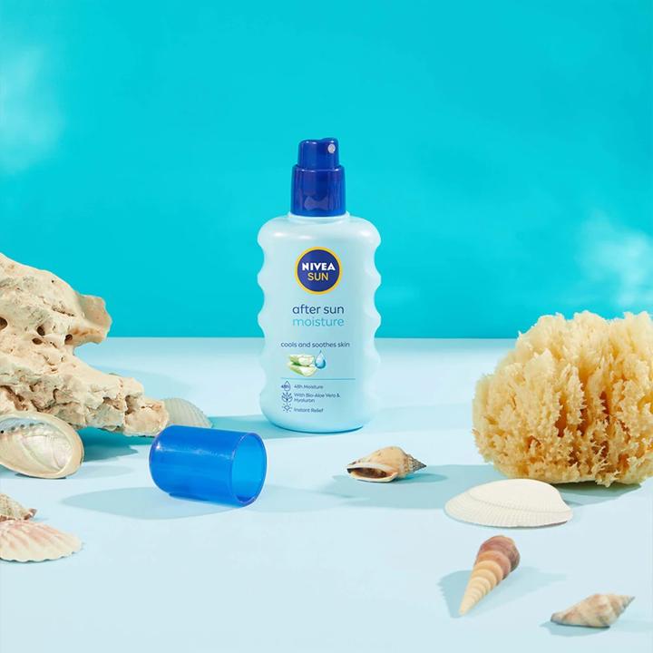 Immagine prodotto NIVEA Spray doposole idratante After Sun (Spray doposole idratante) 200 ml (200 ml, Spray doposole)