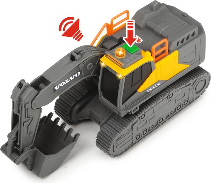 Actual product image Dickie Volvo Tracked Excavator