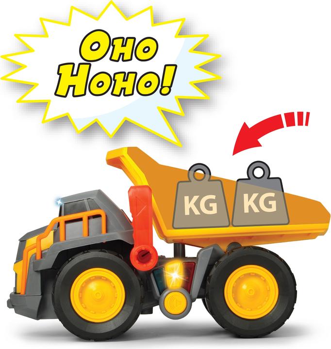 Productafbeelding Dickie Volvo Kipper Licht en Geluid