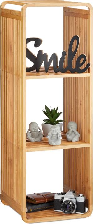 Produktbild Relaxdays Bambusregal (33 x 33 x 96 cm)