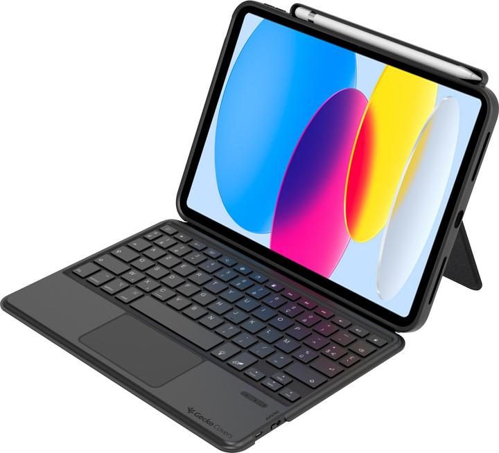 Produktbild Gecko Covers APPLE IPAD 10.2 (2022) KEYBOARD (iPad 2021 (9. Gen), iPad 2019 (7. Gen), iPad 2020 (8. Gen))