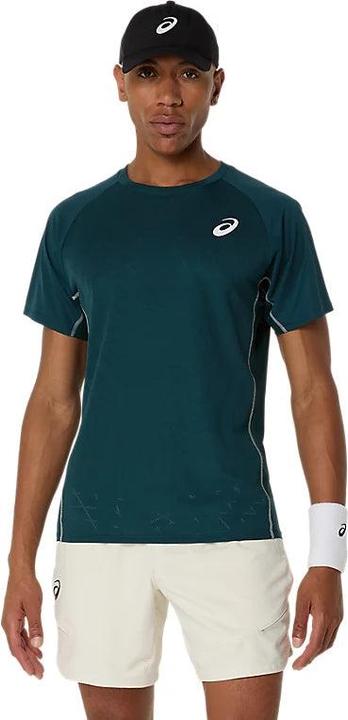 Actual product image ASICS Performance Asics Match Actibreeze Ss Top Saxon Green Man (M)