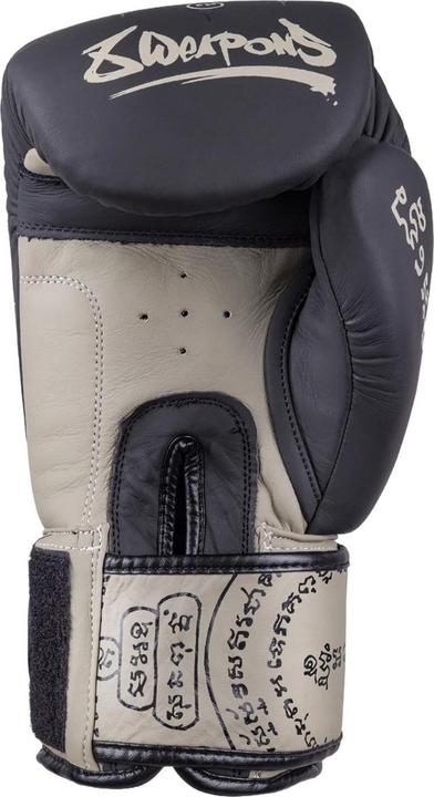 Produktbild 8Weapons Boxhandschuhe Yant – Schwarz/Sand – 10 oz (10 OZ)