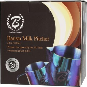 Actual product image Barista Space 600 ml Sandy Rainbow Creamer (0.60 l)