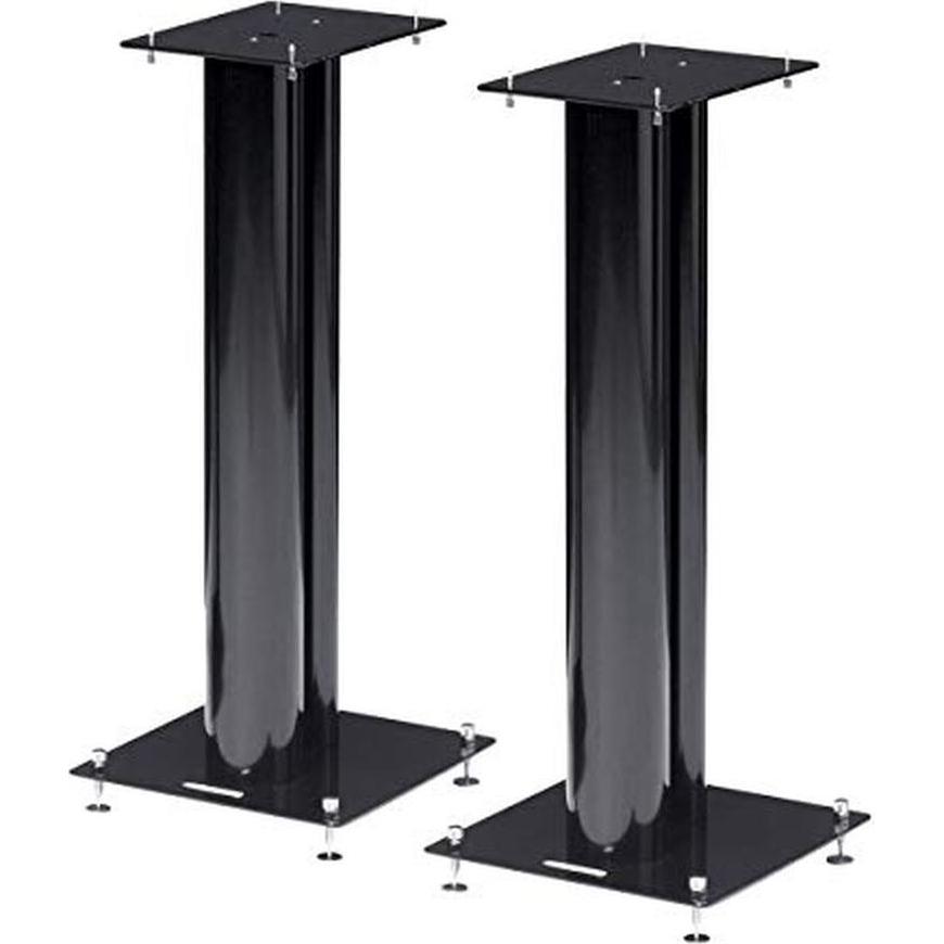 Norstone STYLUM-2/BKS (Cavalletto, Non Mobile), Stativo + Montaggio A Muro Per Altoparlanti, Nero