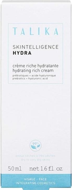 Actual product image Talika SKINTELLIGENCE HYDRA Hydrating Riche Cream Day & Night 50ml (50 ml, 24h cream)