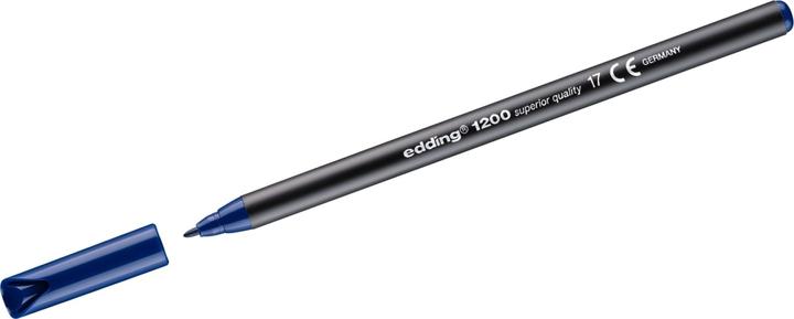 Produktbild Edding 1200 (Stahlblau, 1 mm, 1 x)