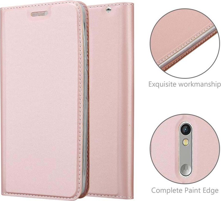 Produktbild Cadorabo Book Classy Style Cover (Motorola Moto X Play)