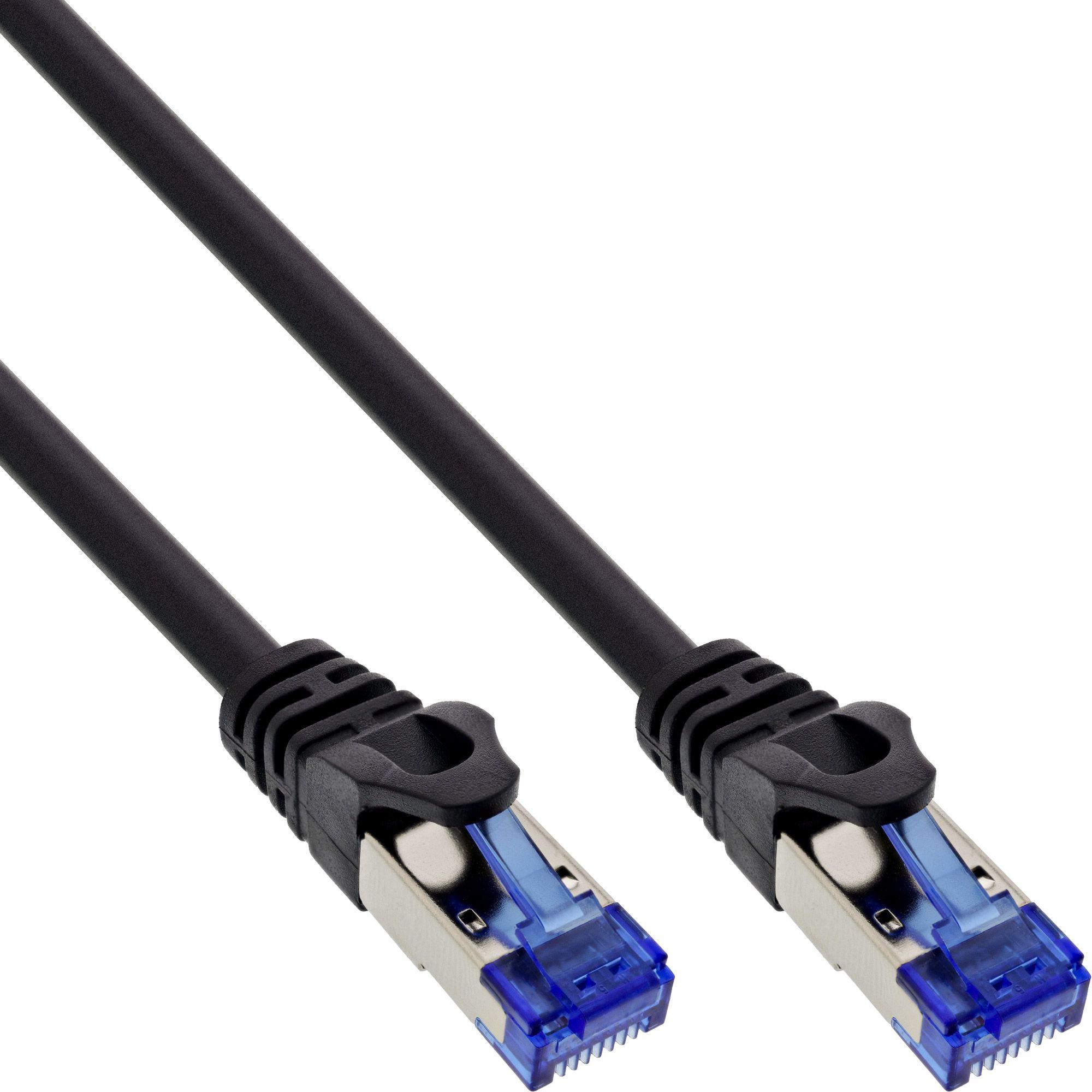 InLine Patchkabel armiert (U/FTP, CAT6a, 25 m), Netzwerkkabel
