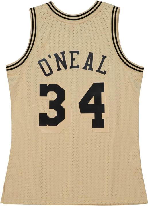 Produktbild Mitchell & Ness Swingman Khaki Jersey Los Angeles Lakers Shaquille O'Neal - (S)