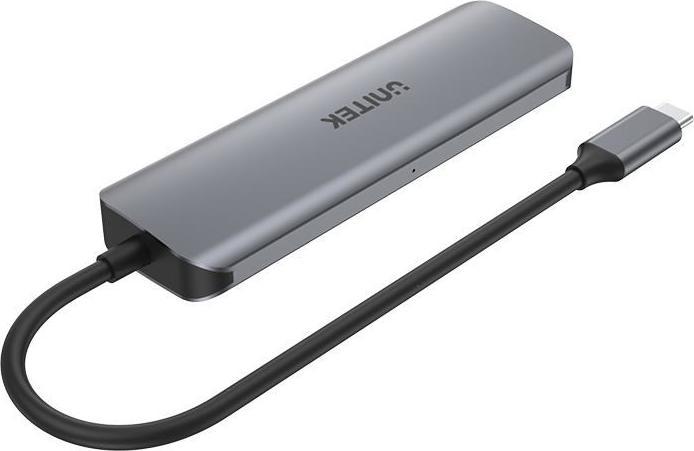 Actual product image Unitek Interface Hub (USB-C, 6 ports)