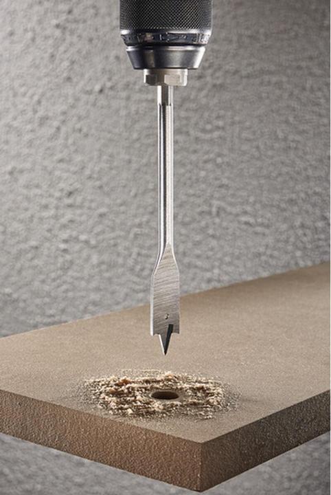 Produktbild wolfcraft 1 Flachfräsbohrer ø14x152mm (14 mm)