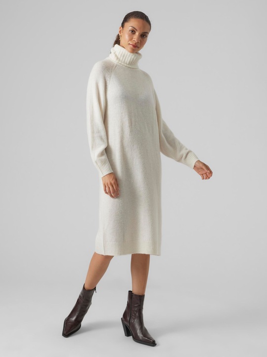 Actual product image Vero Moda VMDANIELA LS COWLNECK DRESS GA NOOS Knitted Dress (XL)