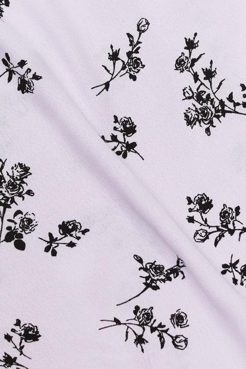 Produktbild Esprit Midikleid mit V-Ausschnitt und Print (42)