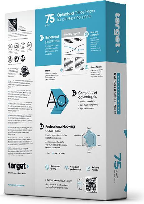 Image du produit Target Professionnel (A4, 500 feuilles, 75 g/m²)