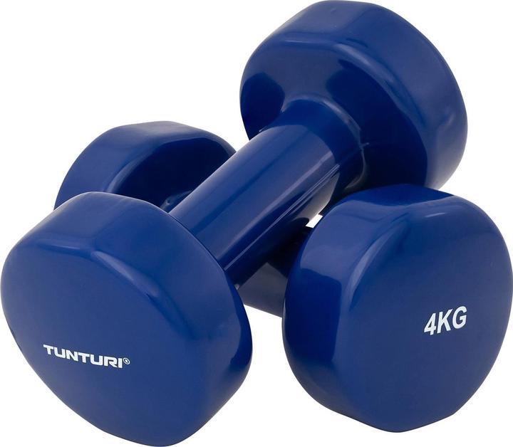 Immagine prodotto Tunturi Vinyl Kurzhanteln (2 x 4 kg)