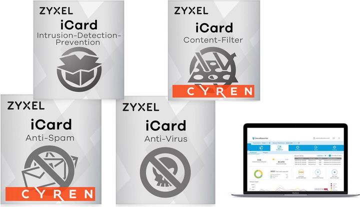 Produktbild Zyxel iCard Bitdefender (1 Geräte, 12 Monate)