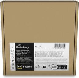 Productafbeelding MediaRange HDMI Hoge Snelheid Ethernet Kabel AOC 18Gibt/s 10m (10 m)
