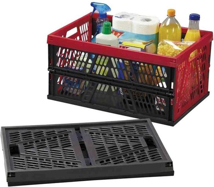 Produktbild Alpfa Klappbox aus Kunststoff in Farbe sortiert, 53,5x35,5x26,5 cm Inhalt: 45 l (45 l)