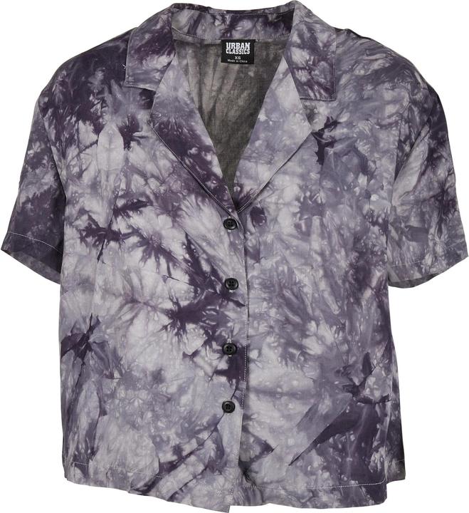 Produktbild Urban Classics Ladies Viscose Tie Dye Resort Shirt (S)