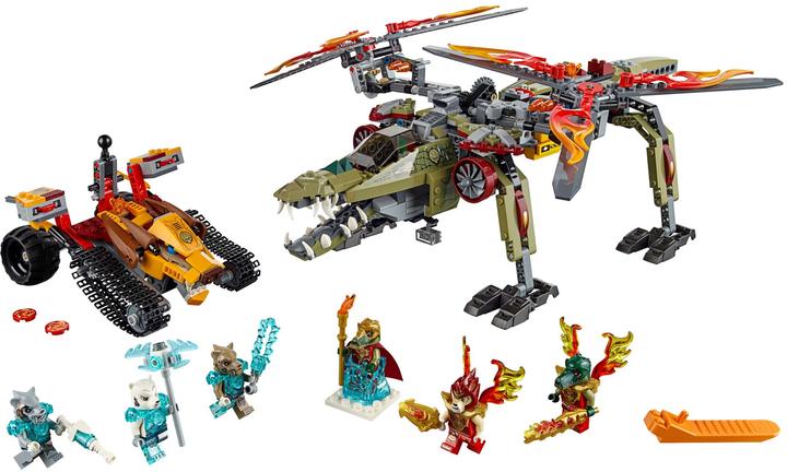 Actual product image LEGO Legends of Chima King Crominus' Rescue (70227)