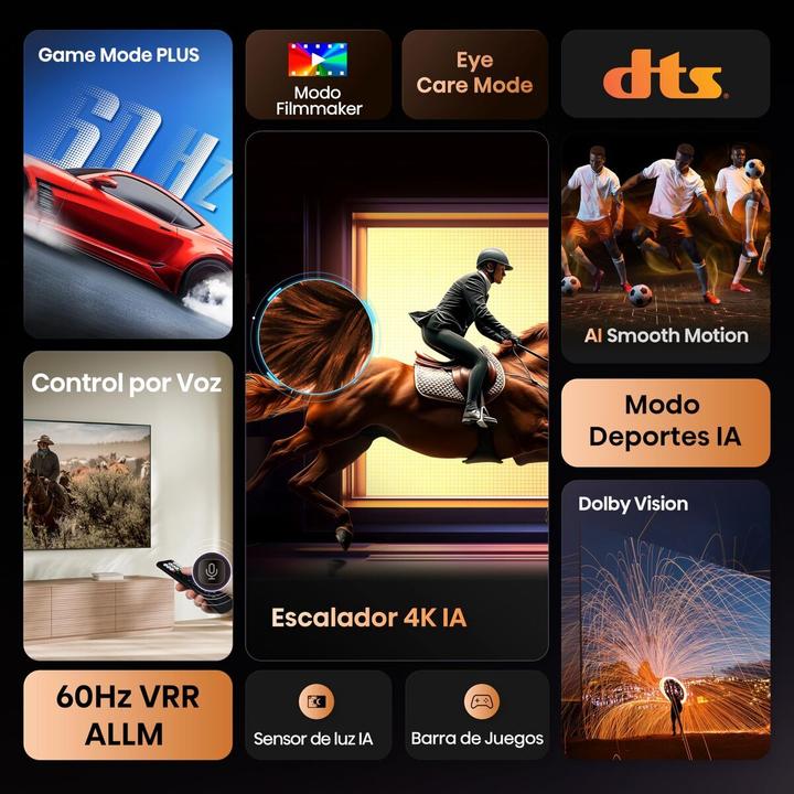 Actual product image Hisense Smart TV 65E63QT 4K Ultra HD 65" LED (65", LED, 4K)