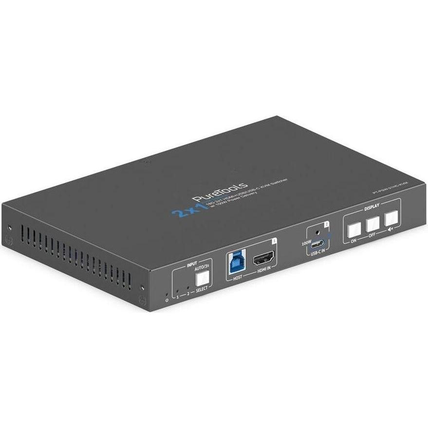 Purelink Switcher PT-PSW-21HC-KVM 4K 60Hz 4:4:4, HDR 10, Switch KVM