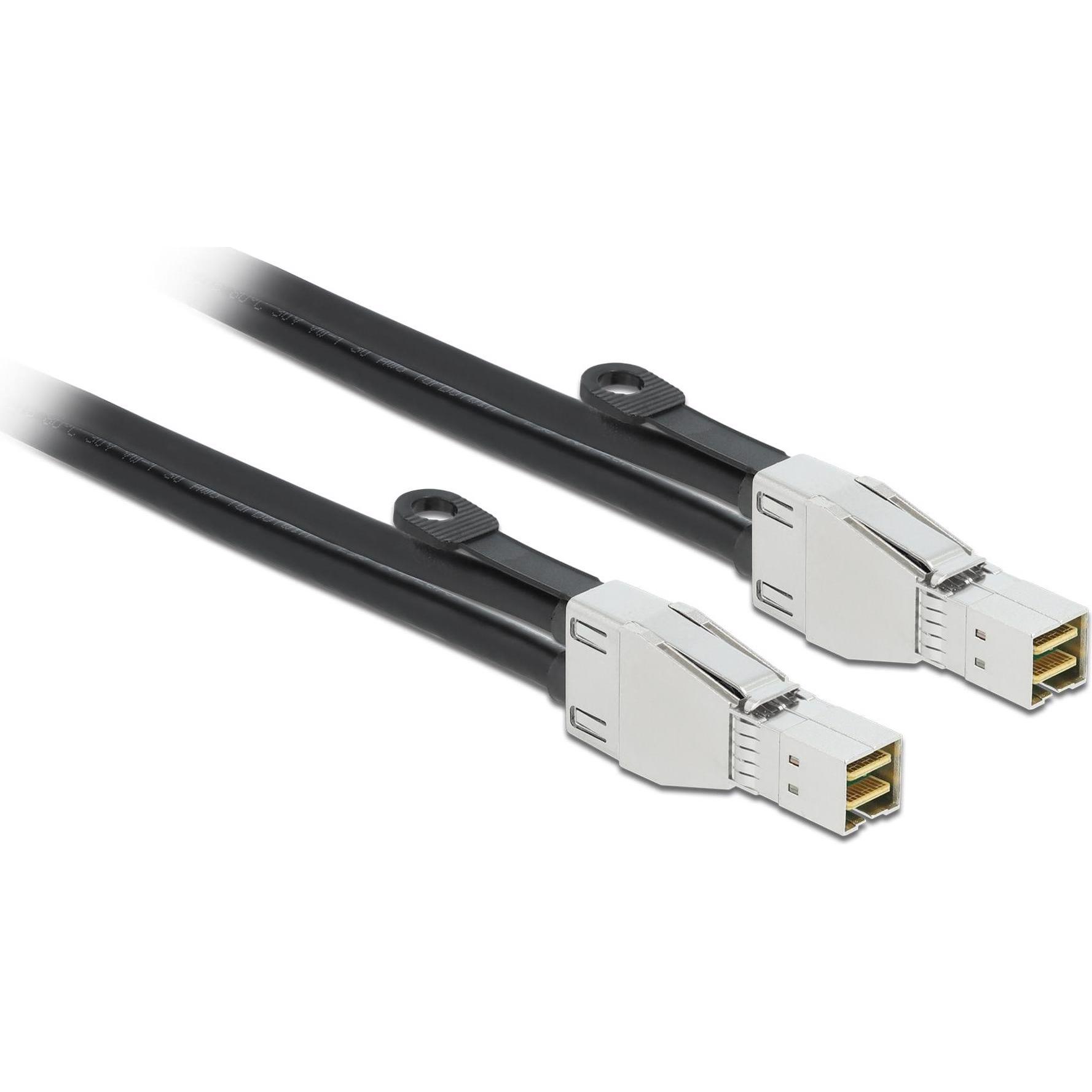 Thumbnail - Delock SAS-Kabel SFF-8674 - SFF-8674 2 m, Interne Kabel (PC)