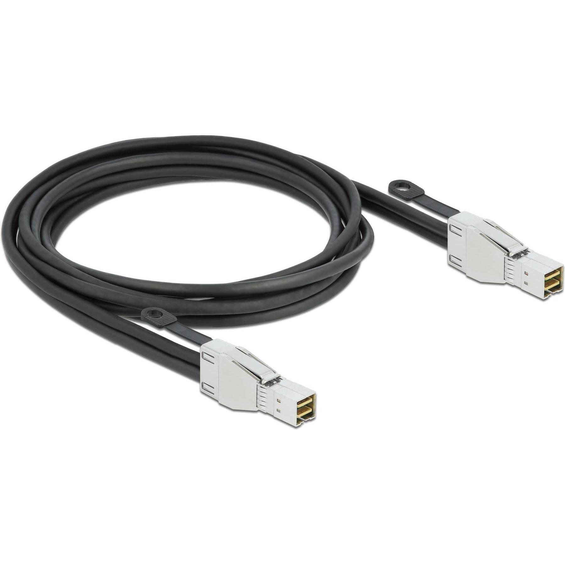 Delock SAS-Kabel SFF-8674 - SFF-8674 2 m, Interne Kabel (PC)