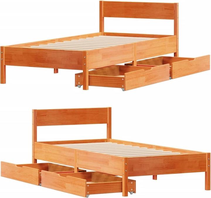 Image du produit vidaXL Bettgestell (90 x 200 cm)