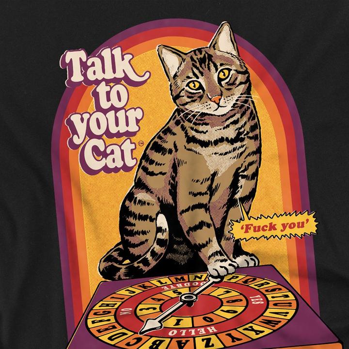 Produktbild Steven Rhodes Talk To Your Cat TShirt (5XL)