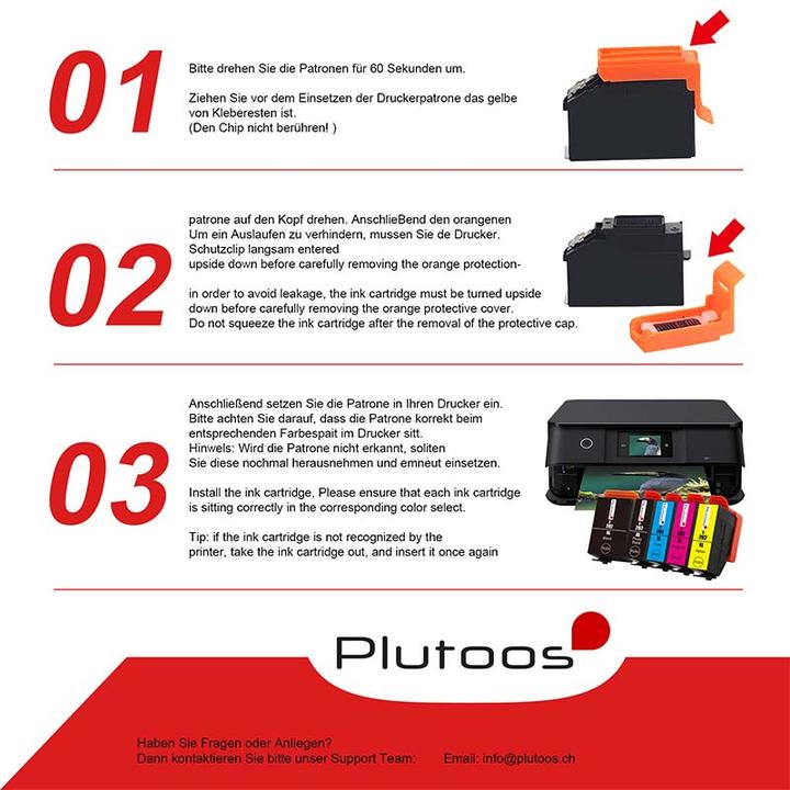 Energie-Label Plutoos 202XL (M, C, Y, BK, PBK)