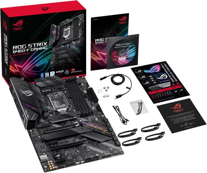 Produktbild ASUS ROG STRIX B460-F GAMING (LGA 1200, Intel B460, ATX)