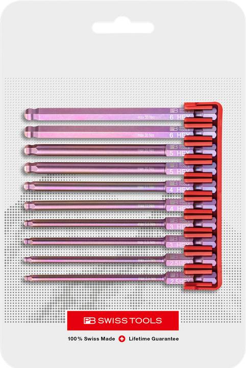 Actual product image PB Swiss Tools Bit set (HEX3, HEX4, HEX5, HEX6)