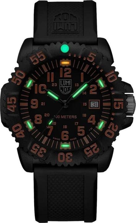 Actual product image Luminox X2.2072 Sea Lion men's watch unisex watch 37mm 10ATM (Analogue wristwatch, Swiss made, 37 mm)