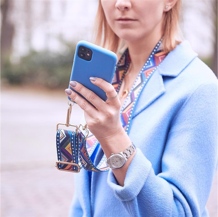 Produktbild Iphoria Necklace Case iPhone 11 Pro Max Soft Touch simple Blue
