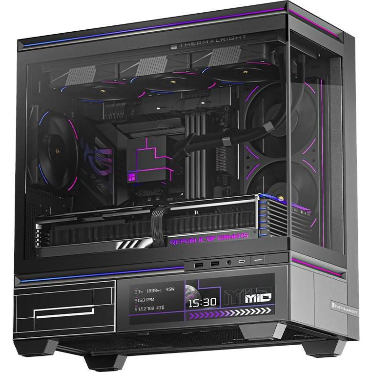 Thermalright TL-M10 Vision, Case PC, Nero